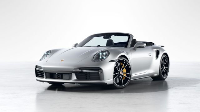 Porsche 911 Turbo S Cabriolet - Sportabgas - Nähte Kreid