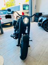 Harley-Davidson Fat Boy FLSTF all in Black wie neu - HARLEY-DAVIDSON 2004 FAT BOY