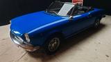 Fiat 124 Spider 1.4cc certif. ASI con C.R.S - blaue Fiat 124 Spider