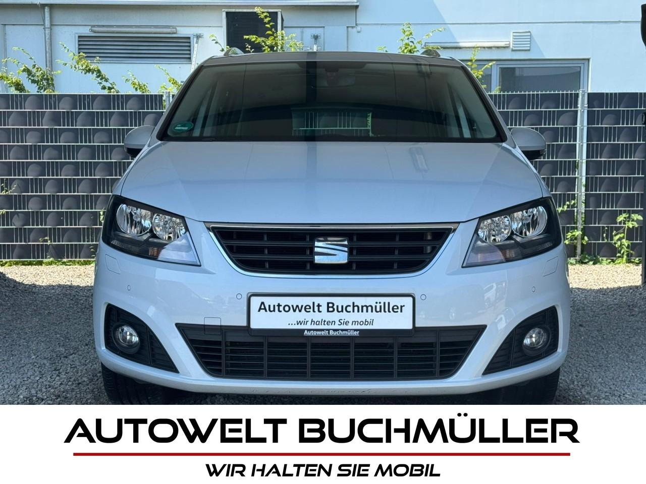 Seat Alhambra 2.0 TDI DSG,7-SITZER,AHK,KAMERA,PANO