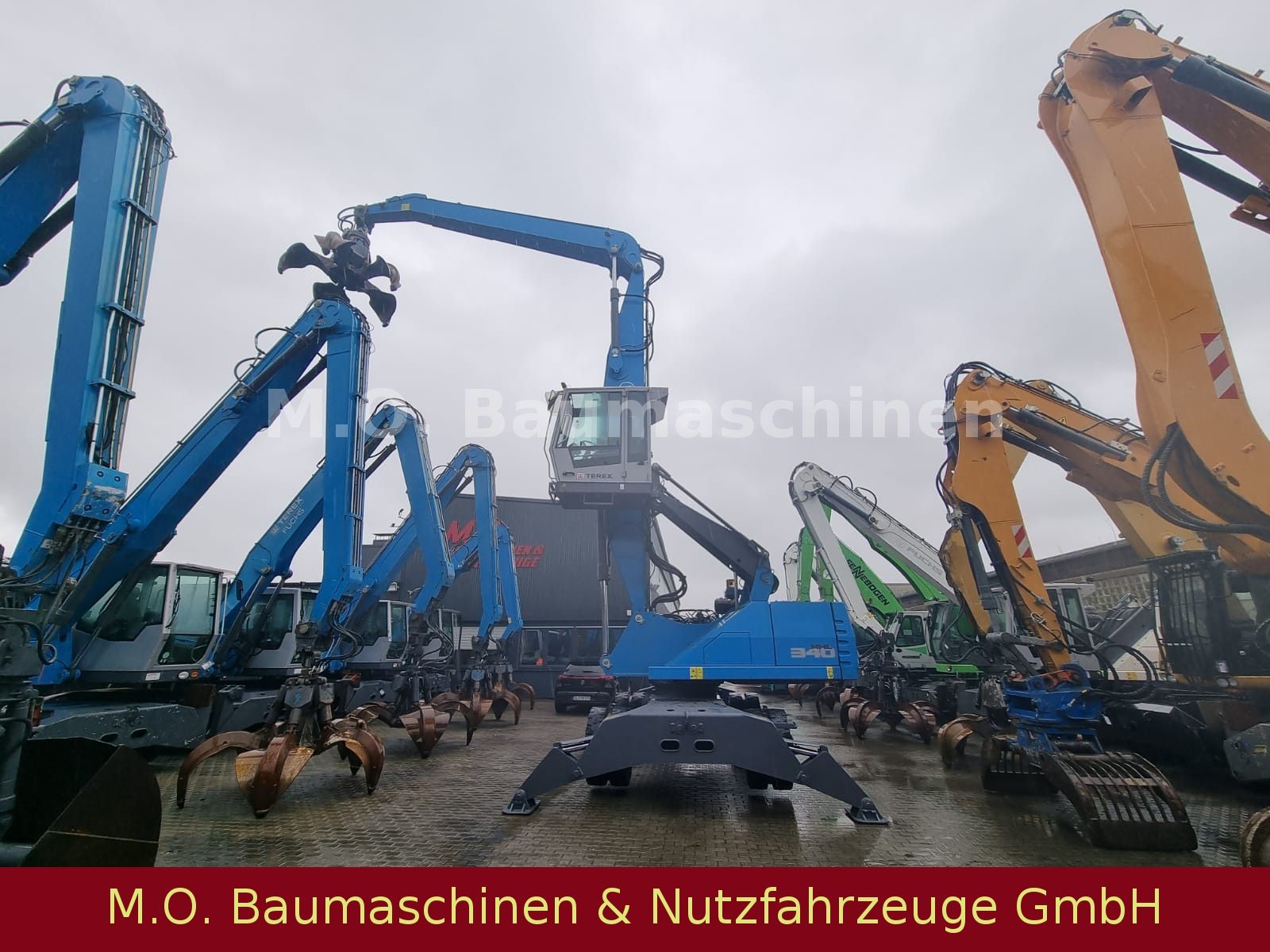 Fahrzeugabbildung Fuchs MHL 340 / AC  /Polypgreifer / ZSA /Magnetanlage/