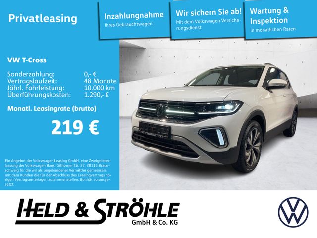 Volkswagen T-Cross Style 1.0l TSI OPF 85kW DSG KAM KLIMA