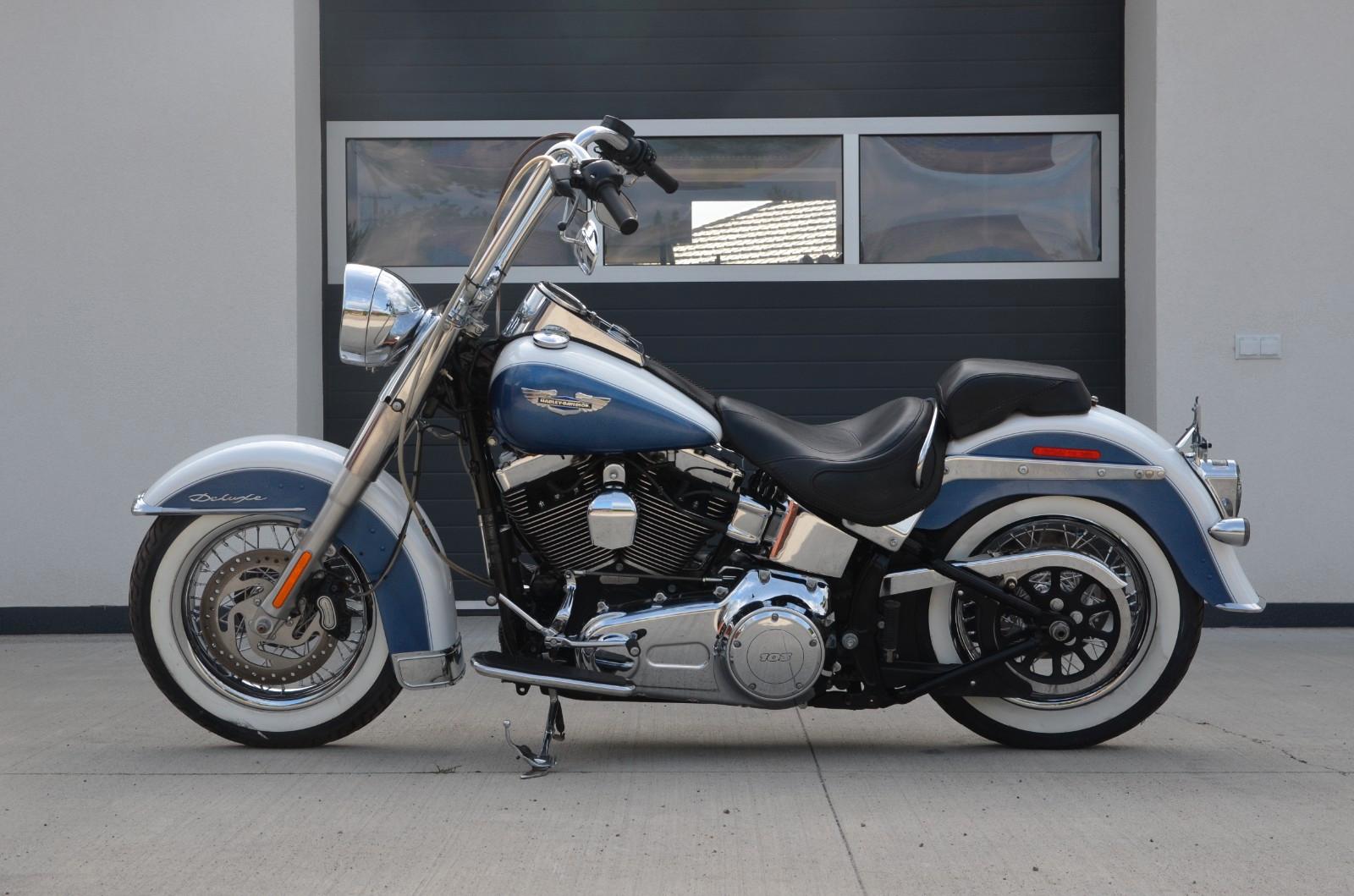 Harley-Davidson FLSTN Deluxe 2015 ABS Softail Twin Cam 103