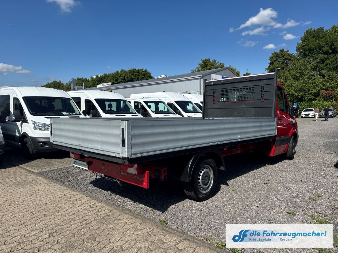Fahrzeugabbildung Mercedes-Benz Sprinter II Pritsche 314 CDI  Klima el.SP Spieg.