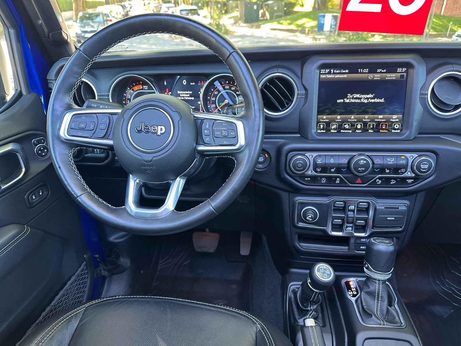 Fahrzeugabbildung Jeep Wrangler Sahara AEVDualSportRT*KotflügelJL