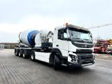 Volvo FMX 460 + STETTER AM 15m³ FHC Mischauflieger - Volvo Fmx
