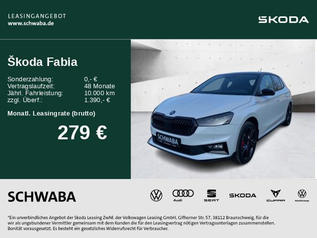 Skoda Fabia 130 1,5 TSI DSG *LED*ACC*R-KAM*PDC*NAV*SHZ