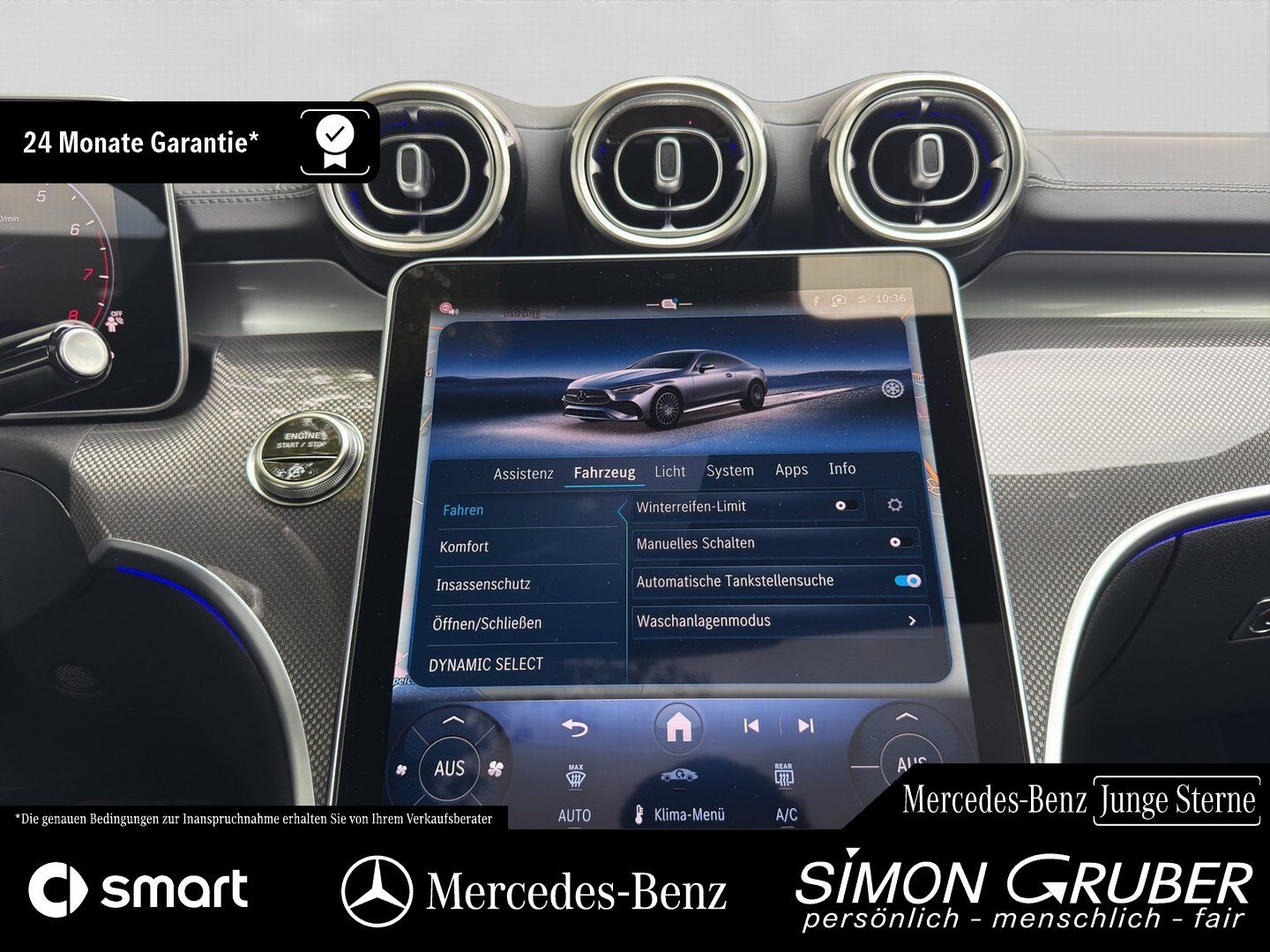 Fahrzeugabbildung Mercedes-Benz CLE 200 Coupe AMG Night Pano DigiL Burm Distroni