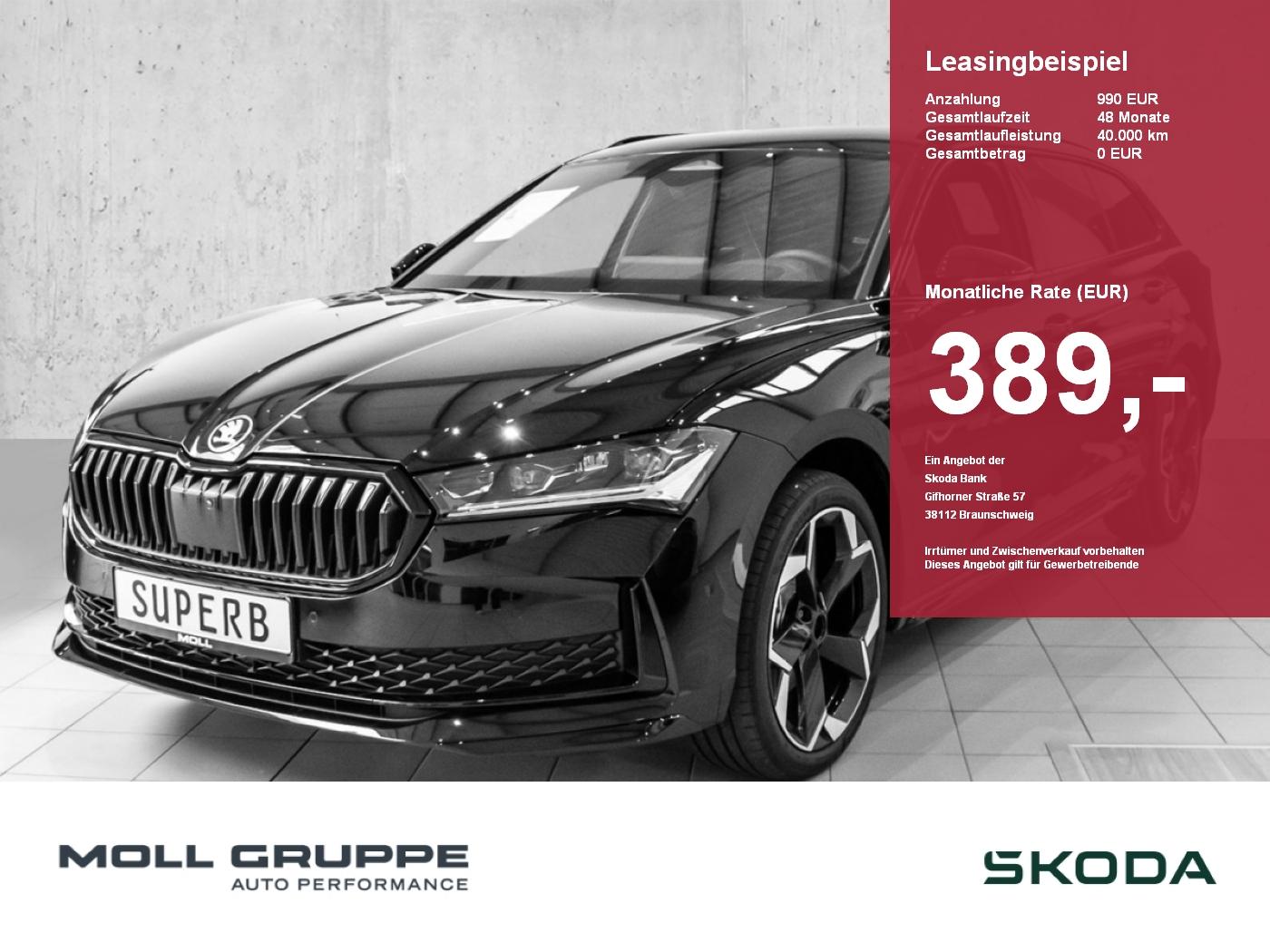 Skoda Superb Combi 2.0 TDI W Sportline 360 4xSHZ ACC