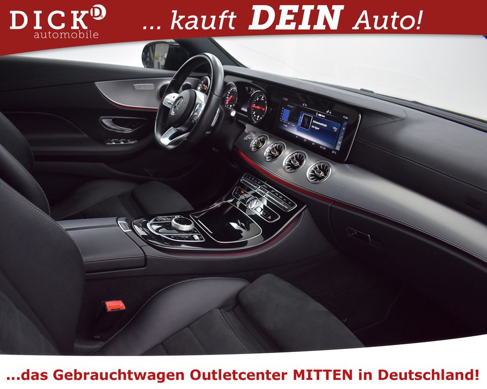 Mercedes-Benz E 220 d Coupe 9G 2X AMG Line NIGHT+KAMERA+LED+20"