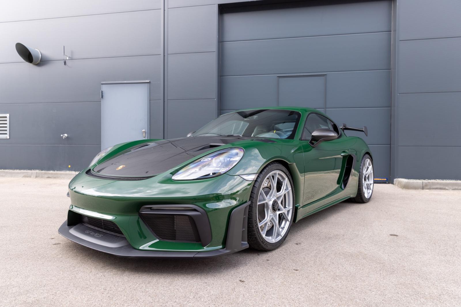 Porsche GT4 RS, Mwst. ausweisbar, sofort, PTS Irishgrün