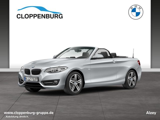 BMW 218d Sport Line Xenon+HiFi+SHZ+PDC+Ablagenp.+Lic