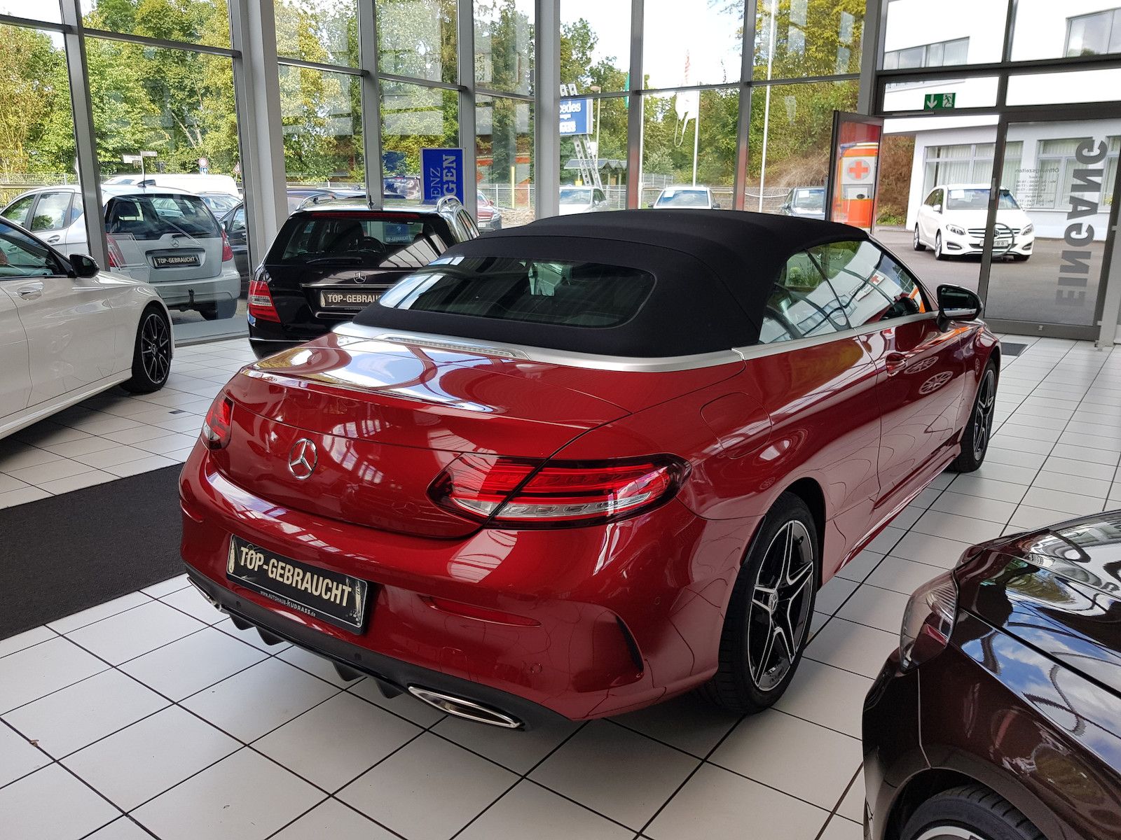 Mercedes-Benz C 200 CABRIOLET AMG LED NAVI KAMERA NIGHT MATIC imagem 3