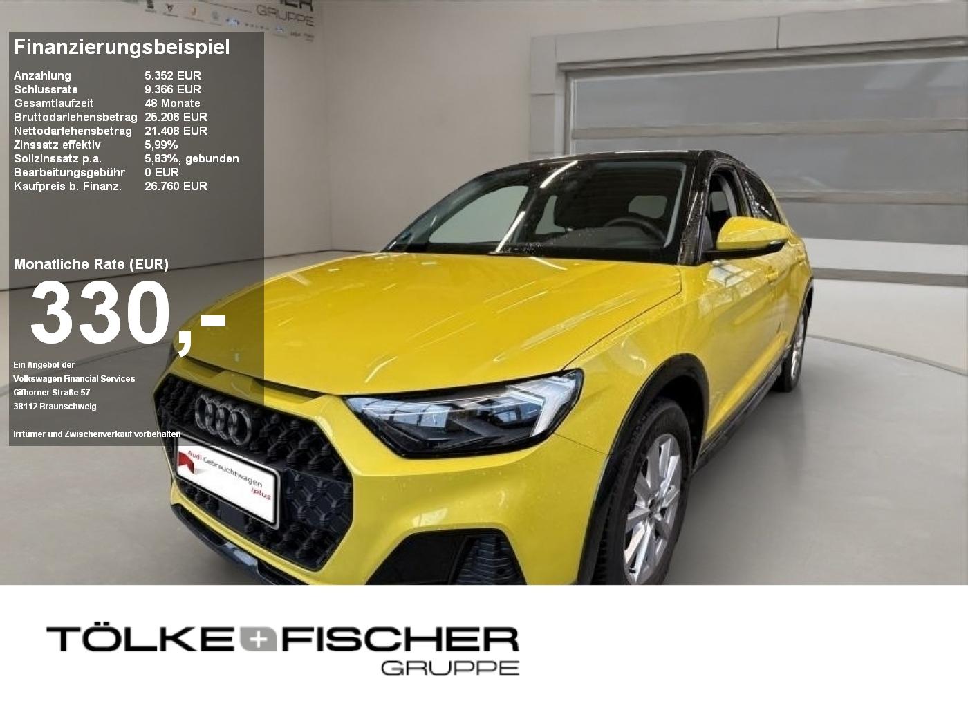 Audi A1 allstreet 30 1.0 TFSI basis S-line AUT Leder