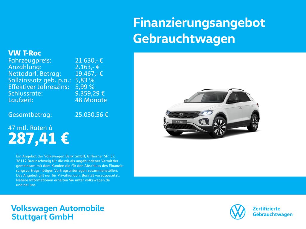 Image of Volkswagen T-Roc
