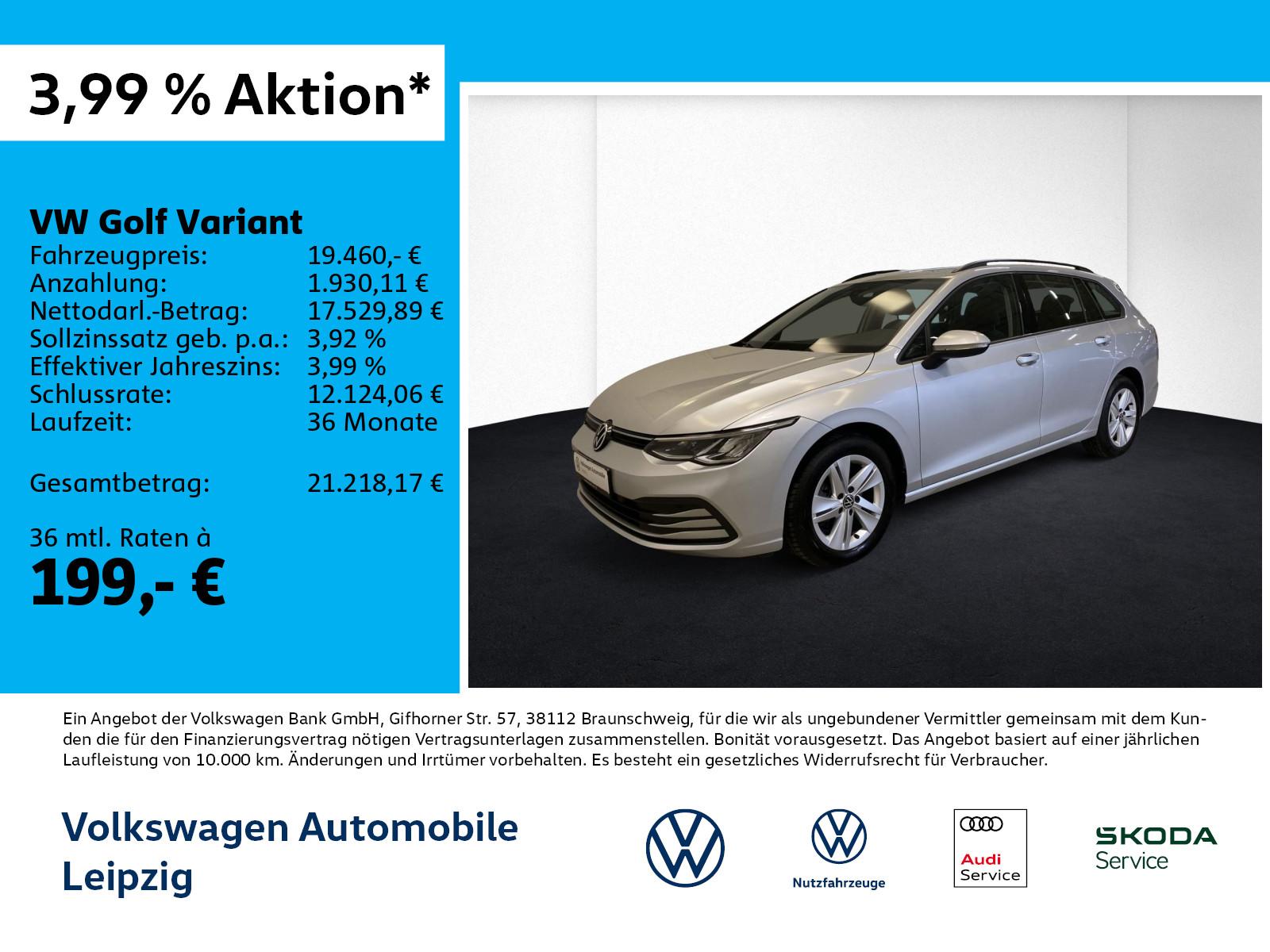 Volkswagen Golf VIII Variant 1.0 TSI Life *AHK*APP*SHZ*PDC