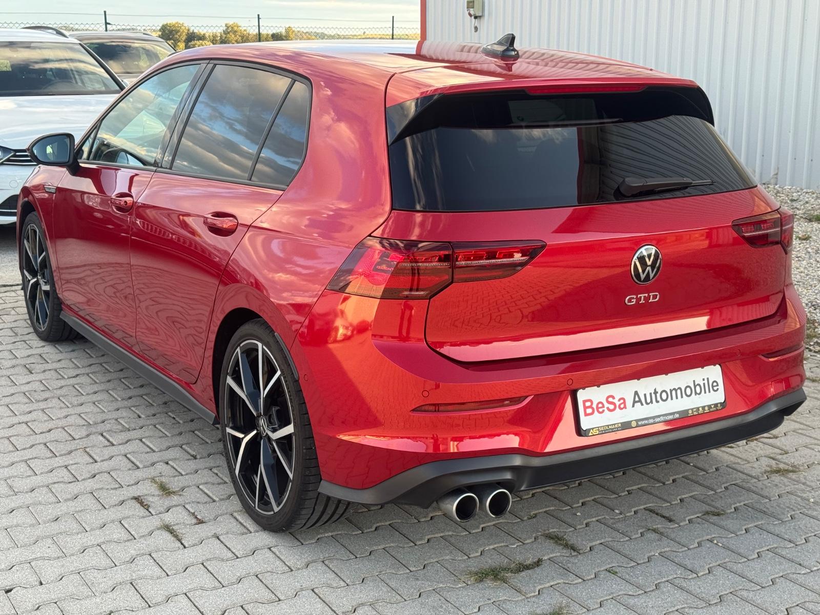 Volkswagen Golf VIII Lim. GTD Standheizung LED 19 Zoll, миниатюра 4