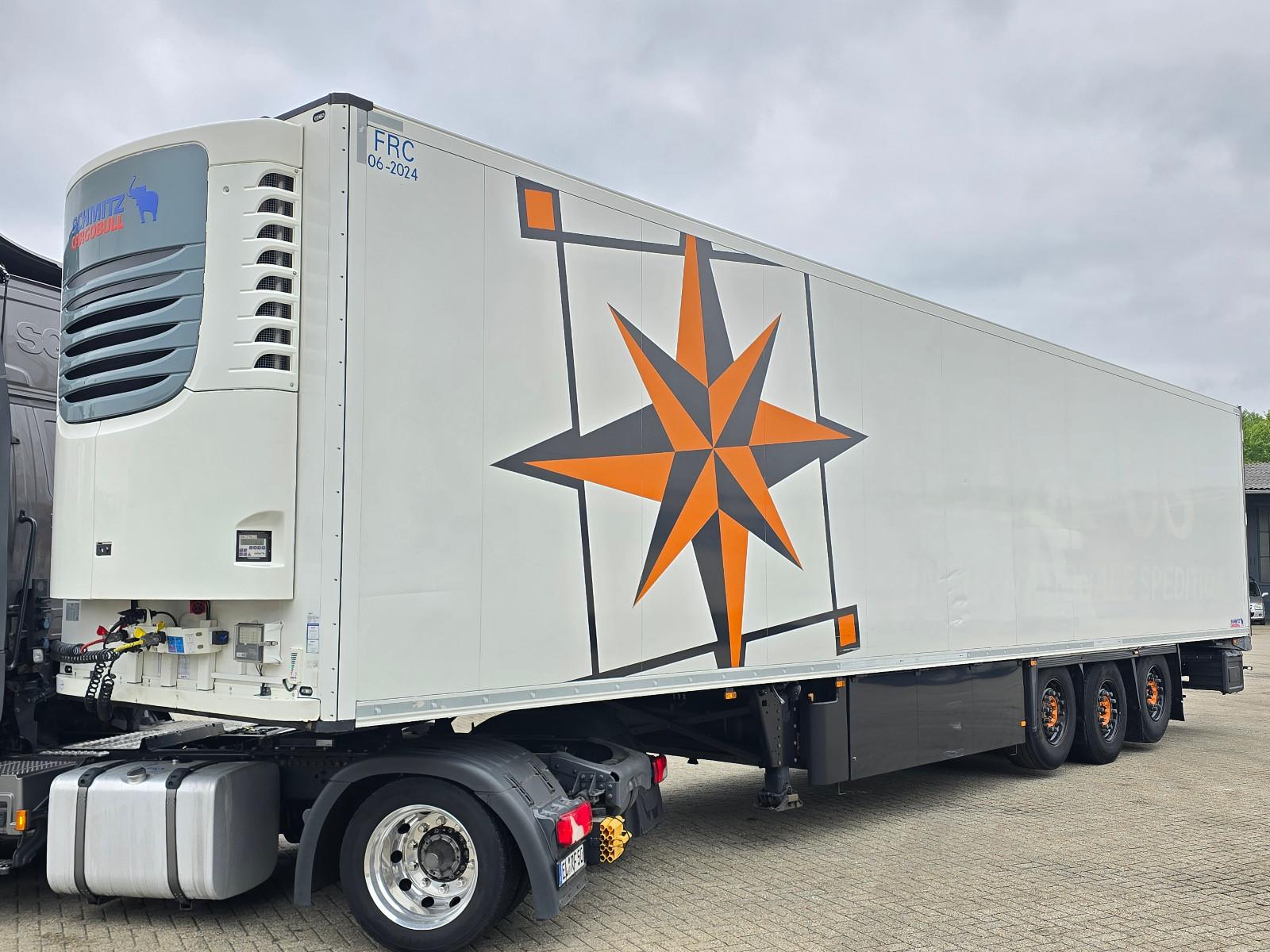 Schmitz Cargobull FP45 Bi-Temp / Multitemp 2x Liftachse Palettenka
