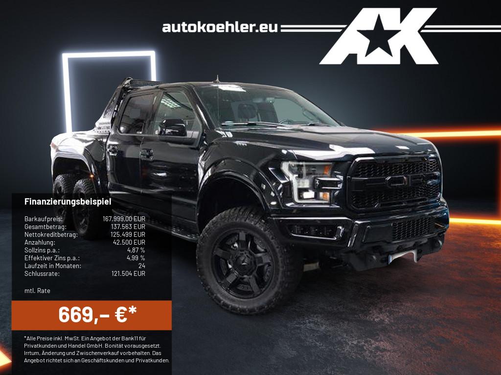 Ford F 150 Raptor 6 Wheeler Einzelstück 1x in Europa!