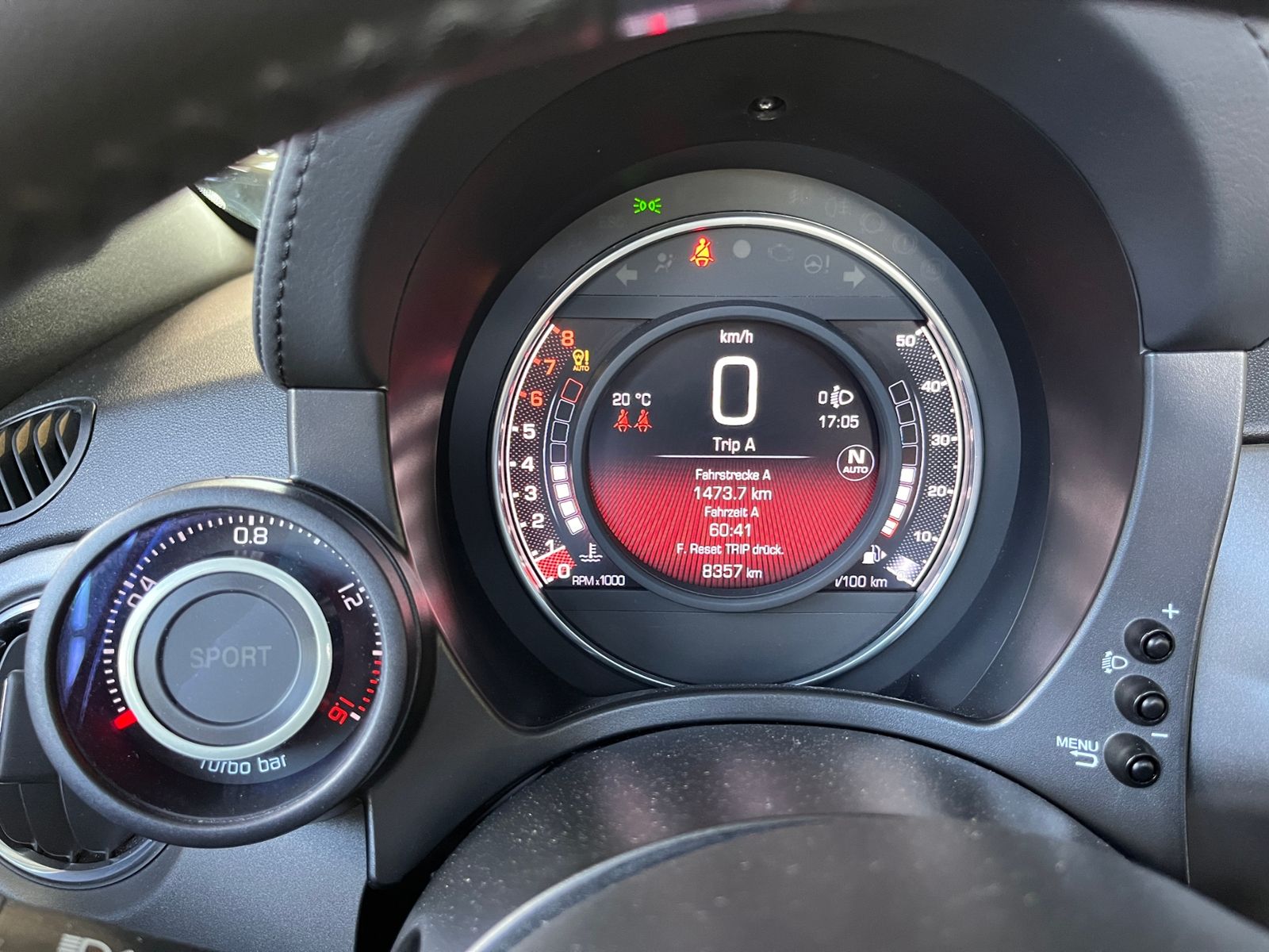 Fahrzeugabbildung Abarth 595C  Xenon NAVI ALU