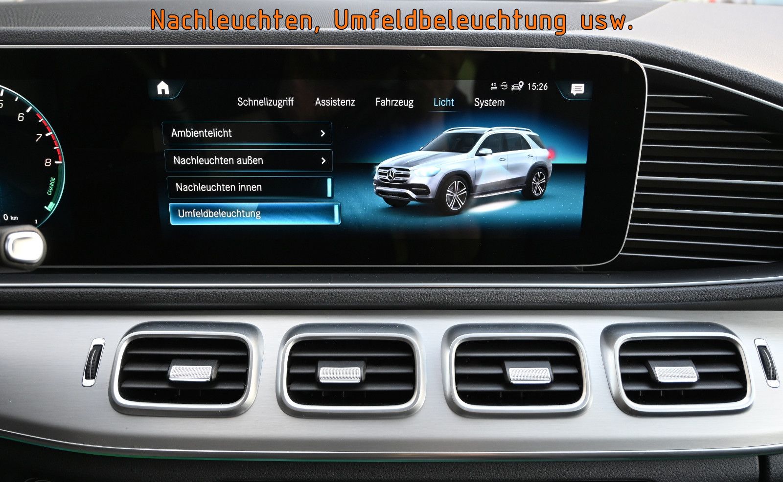 Fahrzeugabbildung Mercedes-Benz GLE 350 e 4M AMG °ACC°AHK°AIRMATIC°360°4-ZONEN