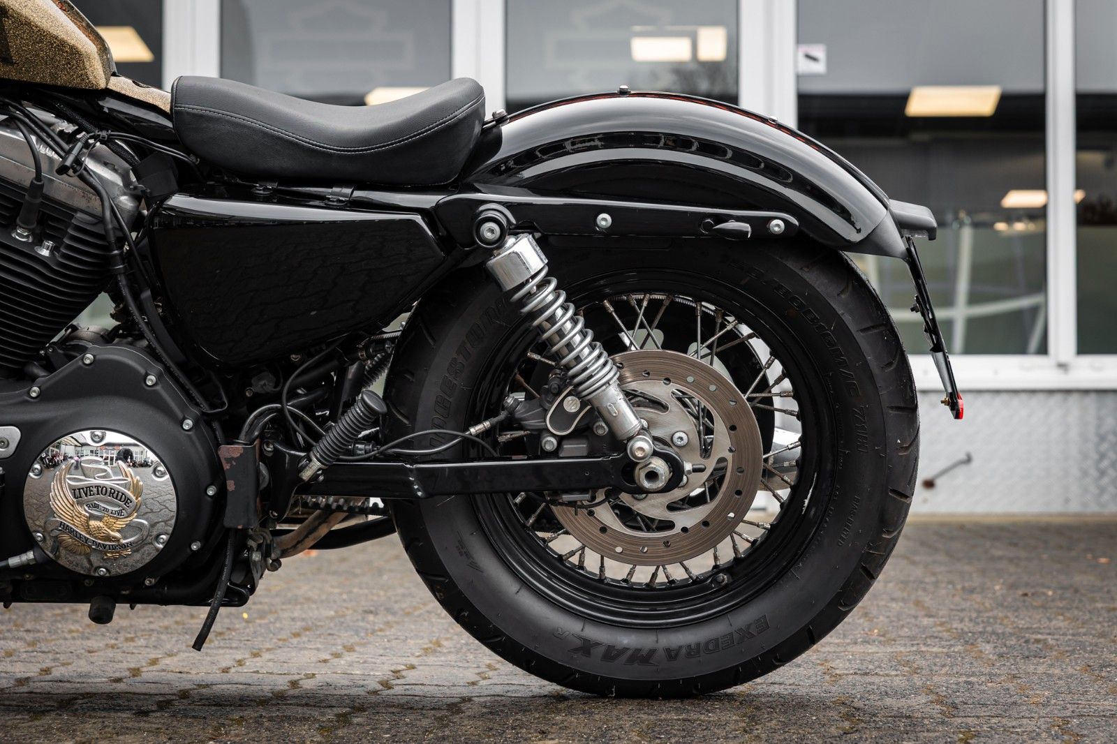 Fahrzeugabbildung Harley-Davidson XL1200X SPORTSTER FORTY-EIGHT - Miller Auspuff -