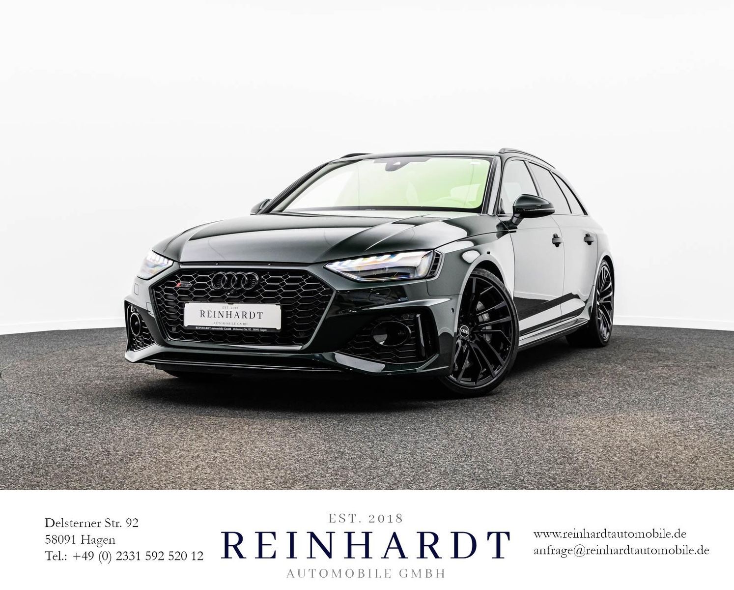 AUDI RS4 AVANT BLACK 20Z/ACC/HuD/PANO/RS-SITZE/280KMH