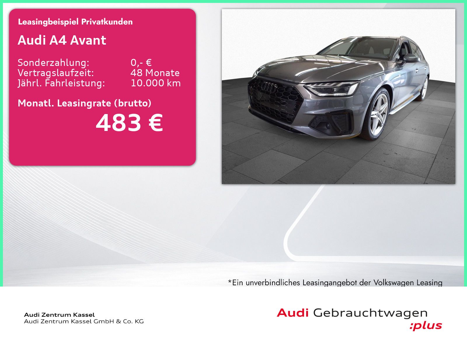 Audi A4 Avant 35 TFSI Sline LED PDC+ Navi Sitzheizung