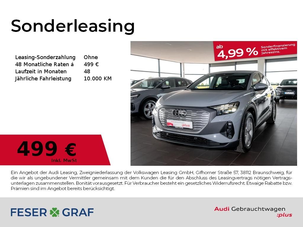 Audi Q4 Sportback 45 e-tron,Matrix,AHK,Navi pro