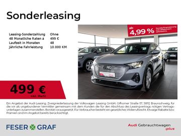 Audi Leasingangebot: Audi Q4 Sportback 45 e-tron,Matrix,AHK,Navi pro