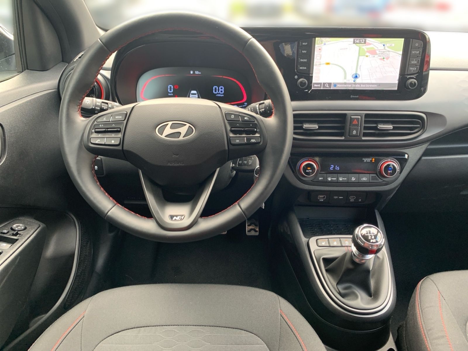 Fahrzeugabbildung Hyundai i10 FL 1.0 N Line Navi Allwetter 1Hd