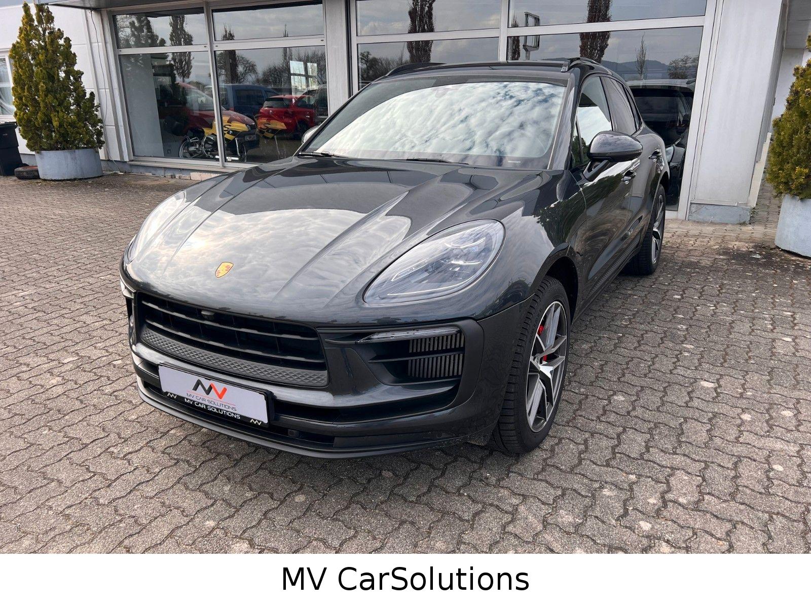 Porsche Macan S AHK Luftfederung LEDMatrix Surround View