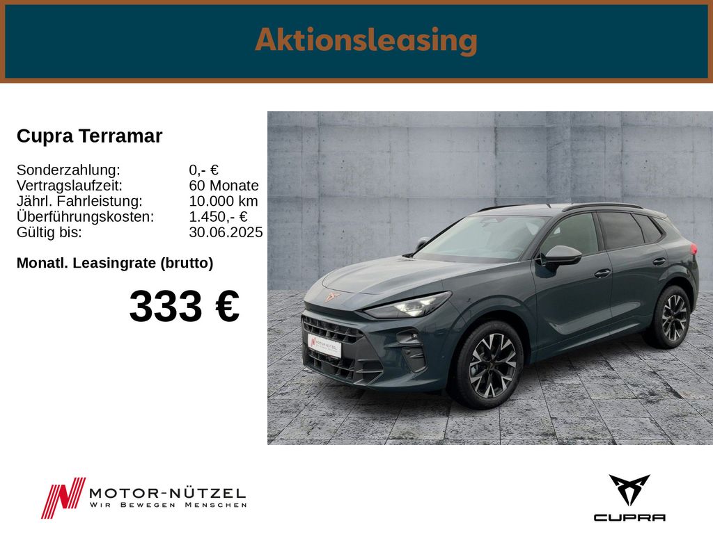Cupra Terramar 150PS/ DSG/ AHK/ el.Heckkl./ NAVI/ RFK