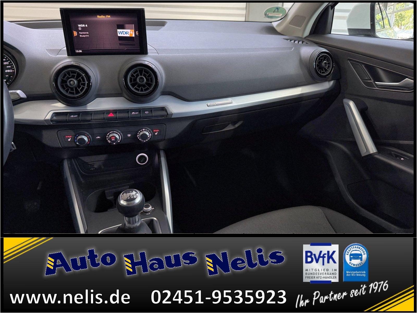Audi Q2 1,0 TFSI PDC Allwetter LED Tempomat