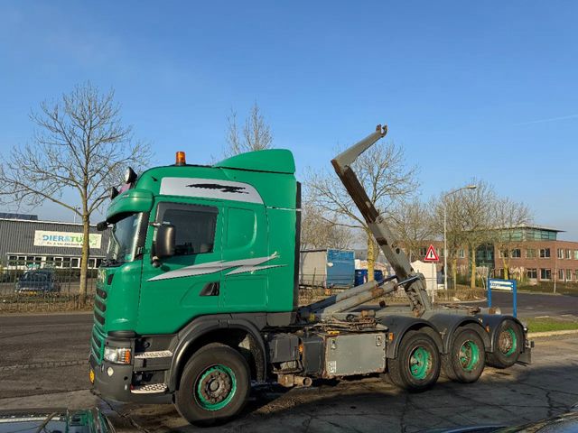 Scania G490 8X4-4 - EURO 6 + MEILLER RK 20 67 HOOK + RE