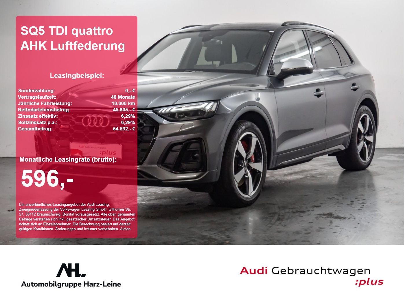 Audi SQ5 TDI quattro AHK Luftfederung ACC AHK AUT LED
