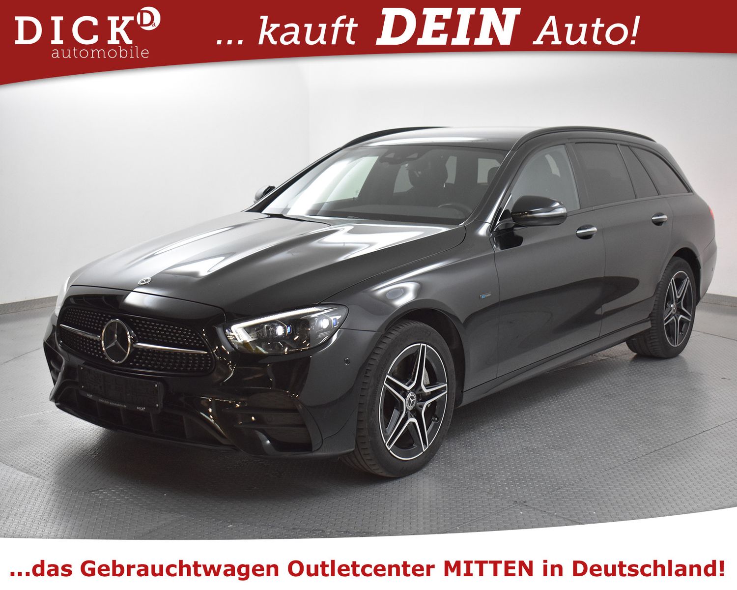 MERCEDES-BENZ E300de 2X AMG Line 4Mat NIGHT+WIDES+STDHZ+KAM+AC - Image 4