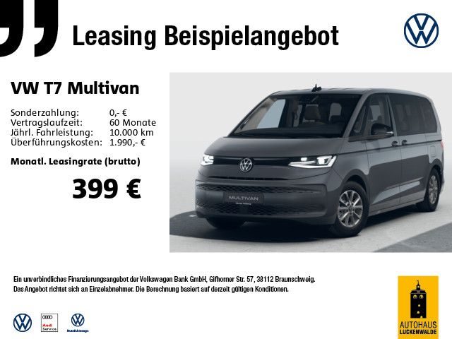 Volkswagen T7 Multivan 2.0 TDI DSG *IQ-MATRIX*Digi.C-Pro*