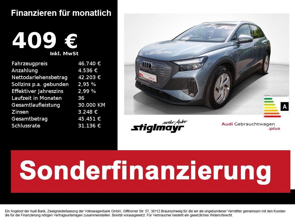 Audi Q4 e-tron 45 quattro AHK+KAMERA+NAVI+WÄRMEPUMPE