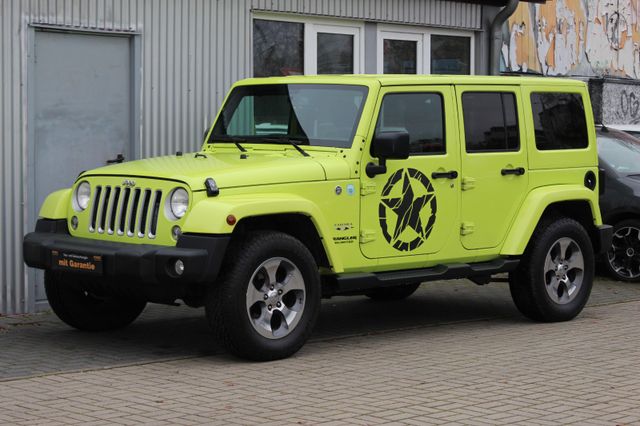 Jeep Wrangler Unlimited Sahara+Navi+Leder+2.Hand