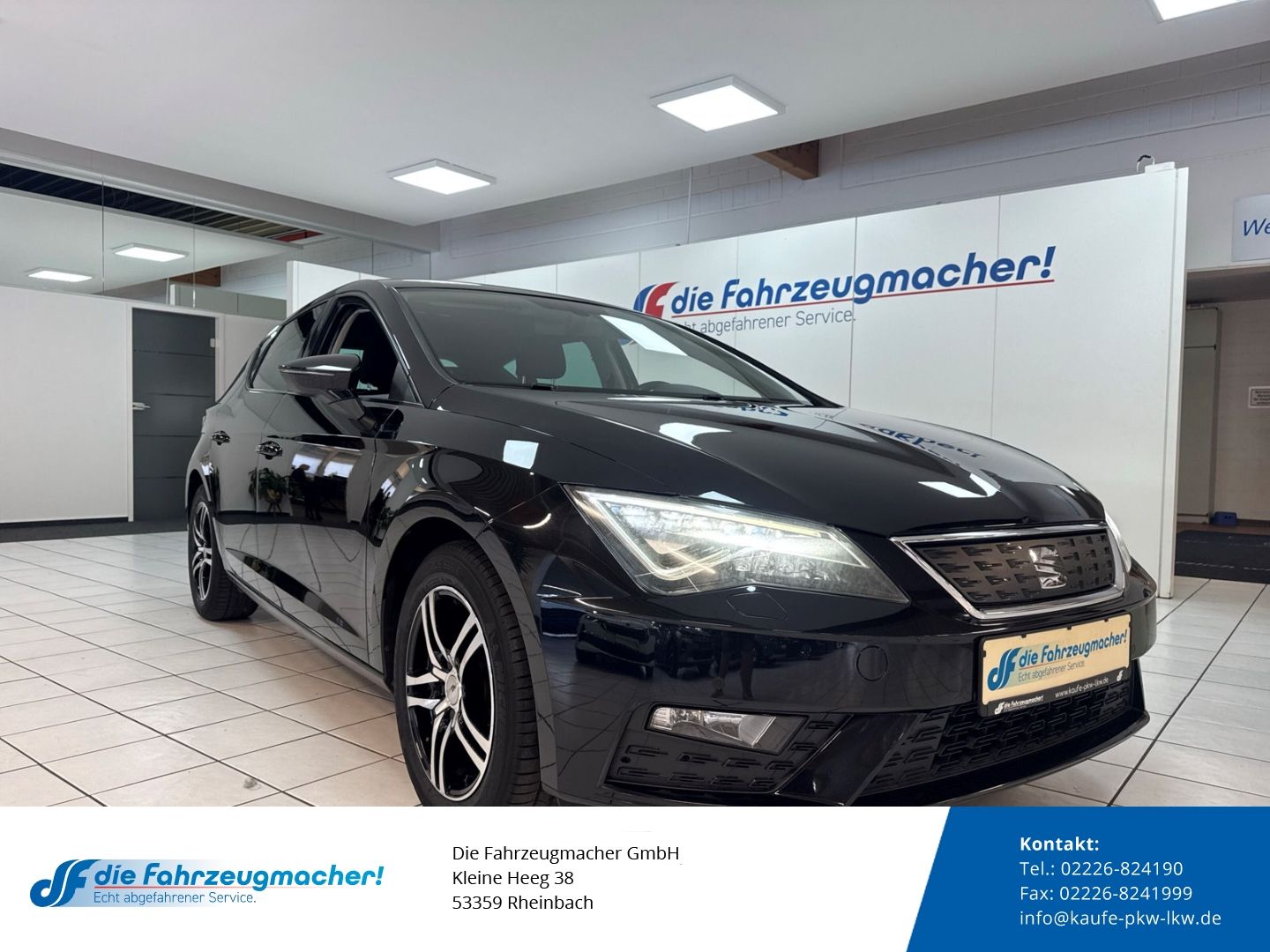 Fahrzeugabbildung SEAT Leon Ecomotive Style Navi LED Sperrdiff. Mehrzon