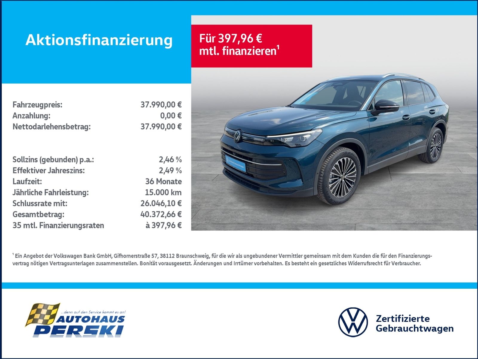 Volkswagen Tiguan 2.0 TDI GOAL DSG m. Anschluß KLI foto 1