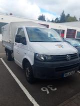 Volkswagen T5 Transporter Pritsche - Volkswagen T5: Firmenfahrzeug