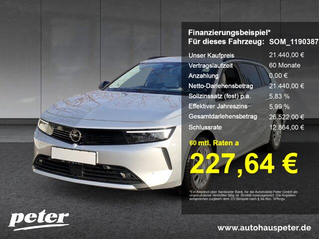 Opel Astra L ST 1.5 D Elegance Automatik Sitzheizung