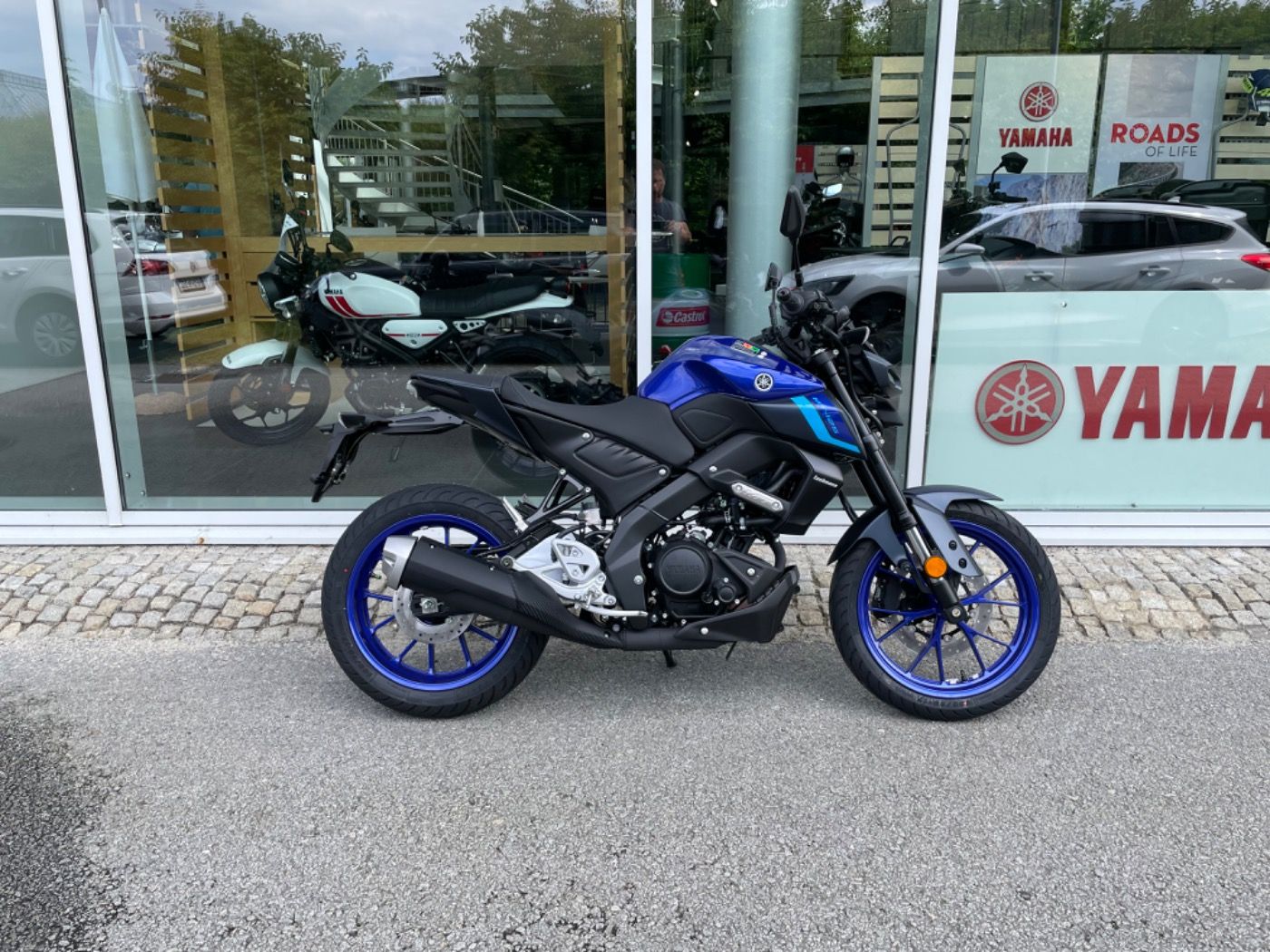 Fahrzeugabbildung Yamaha MT 125 Modell 2023