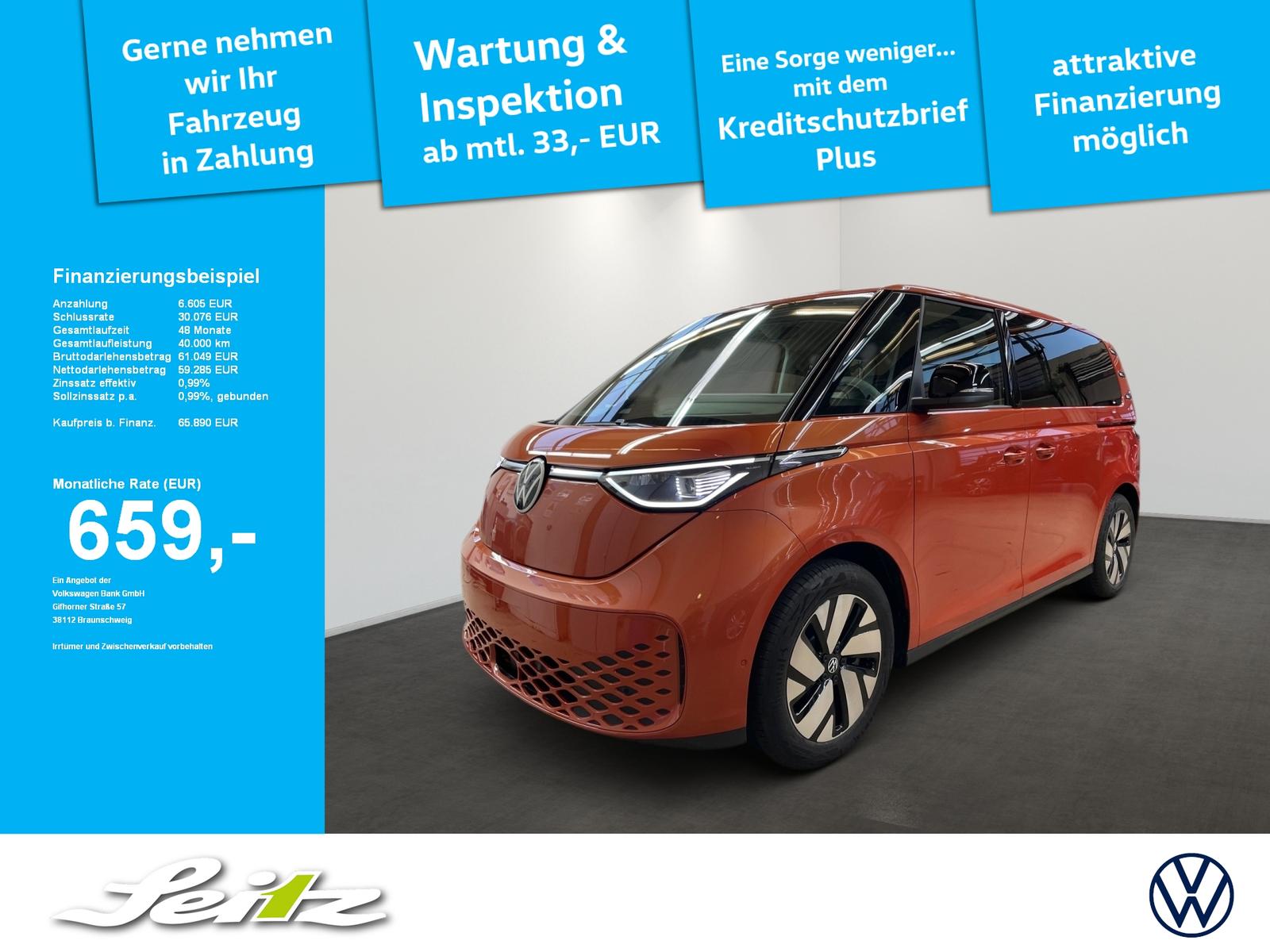 Volkswagen ID. Buzz ID.Buzz Pro KR *AHK*NAVI*MATRIX*PDC*SITZH*