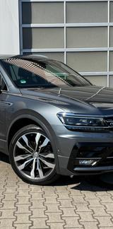 Volkswagen Tiguan Allspace 2.0 TDI 190/PS 3xR-line 4MOTION - Volkswagen Tiguan Allspace mit Diesel-Antrieb: Grau