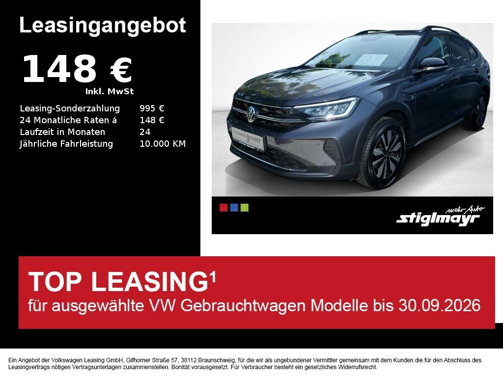 Volkswagen Taigo GOAL 1.0 TSI ACC+LED+NAVI+Parkpilot