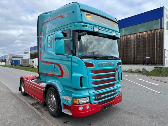 Scania R500 *V8*Retarder*Kipphydraulik*EURO 5*ALU*TOP*