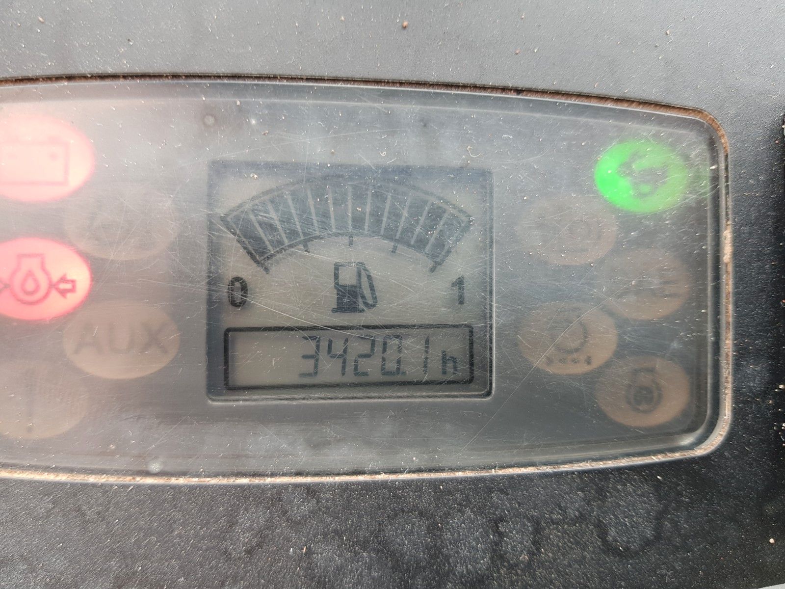 Fahrzeugabbildung JCB 8018 / 3.420h / hydrl. Grabenräumer / Tieflöffel